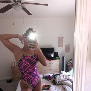 One piece swim training suit. Size M. Size 28